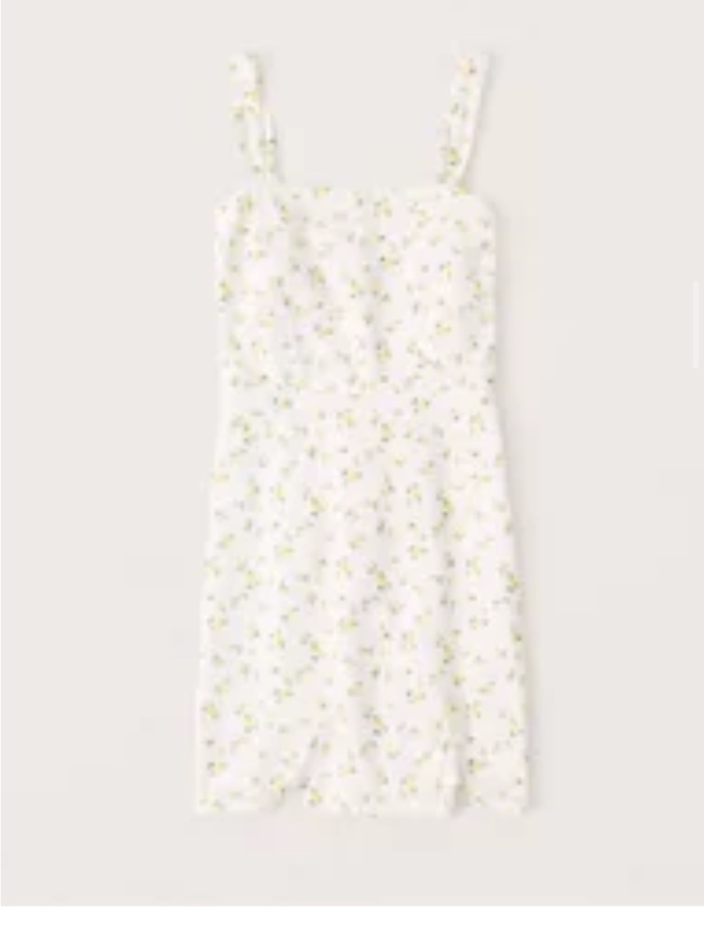 Abercrombie & Fitch Floral Wide Strap Mini Dress